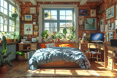温馨的卧室图片