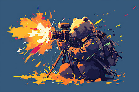 熊的相机图片