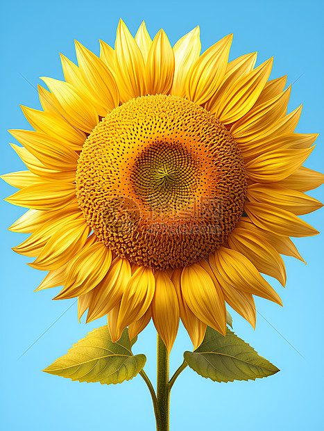 夏日中的太阳花图片