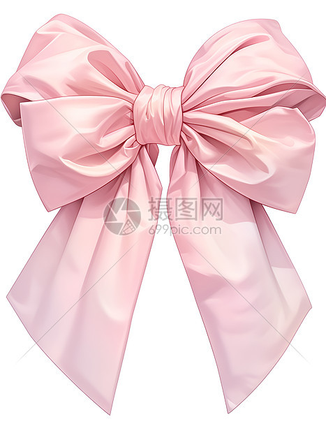 粉色蝴蝶结饰品图片