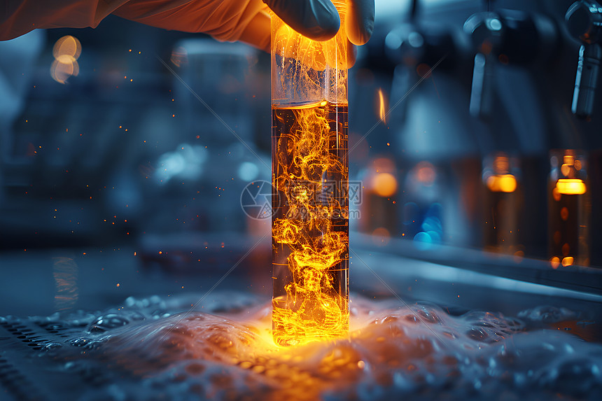 实验的化学液体图片