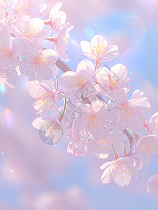 粉色樱花绽放的魔力图片