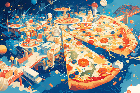 星际的比萨派对图片