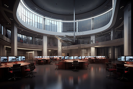 证券交易所大厅图片