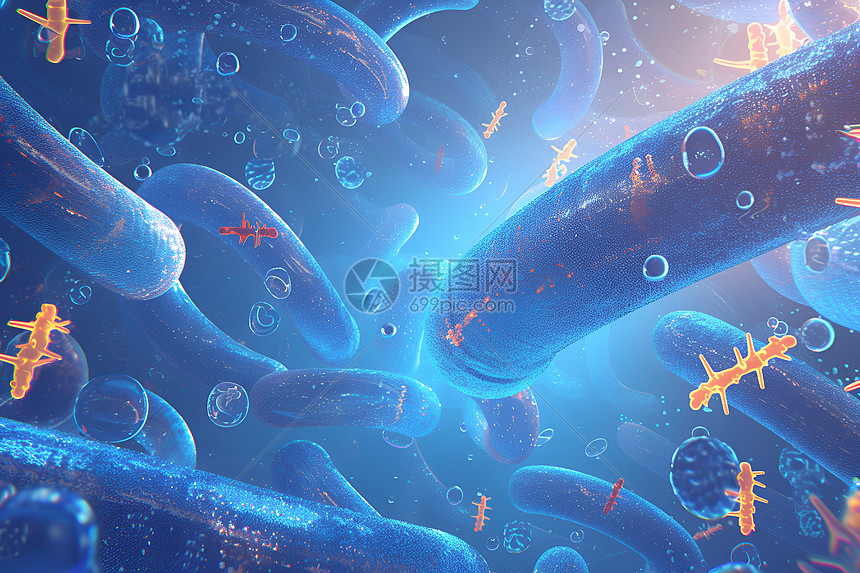 美妙微触细菌图片