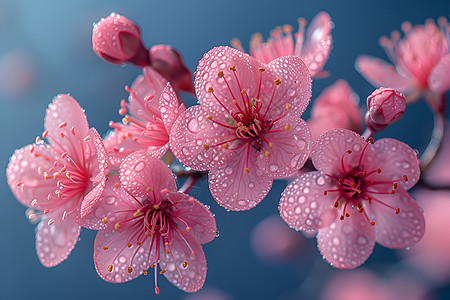 浪漫初春樱花盛开图片