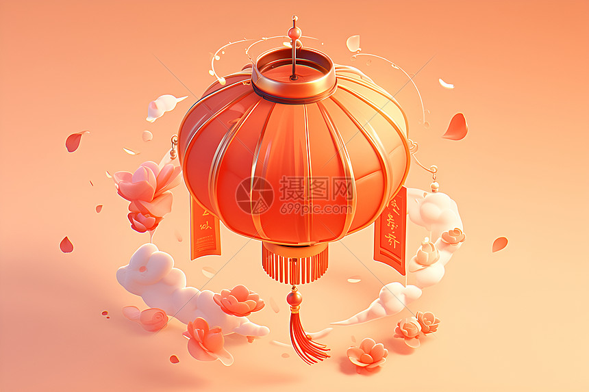 中国风的红灯笼图片