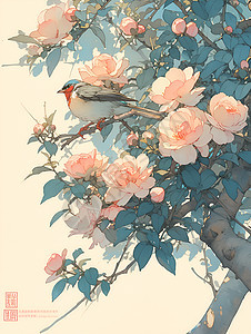 中式花鸟画的魅力展现图片