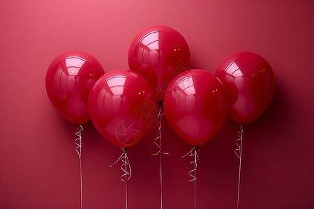 几个华丽的充气气球图片