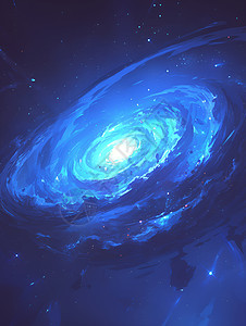 蓝色星系之旅图片
