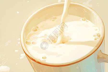 营养新鲜的牛奶图片