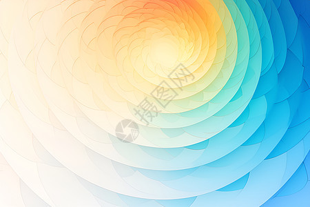 色彩斑斓的漩涡壁纸图片