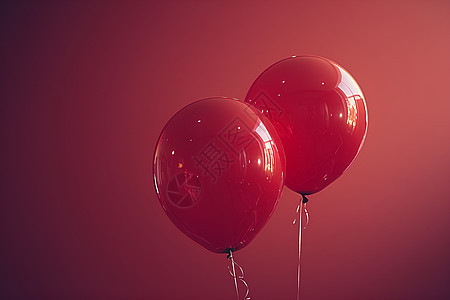 飘浮的气球图片