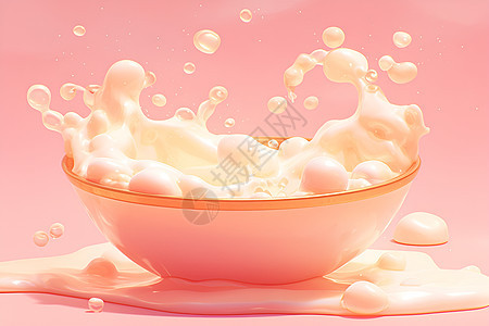 香醇的牛奶图片