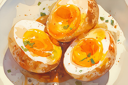 美味的蛋制料理图片