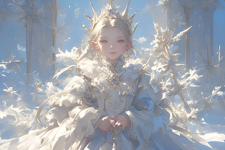 童话世界的公主图片