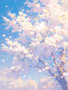 春天的樱花花海图片