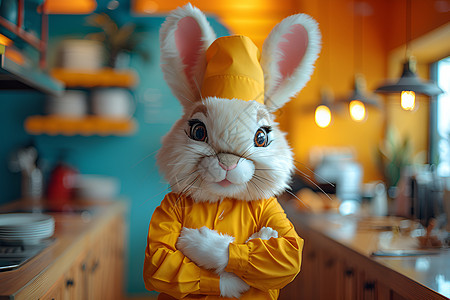 餐厅的兔子大师图片