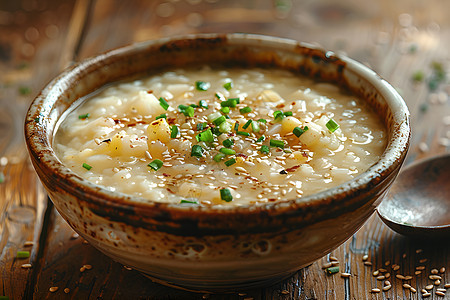 营养的食物米粥图片