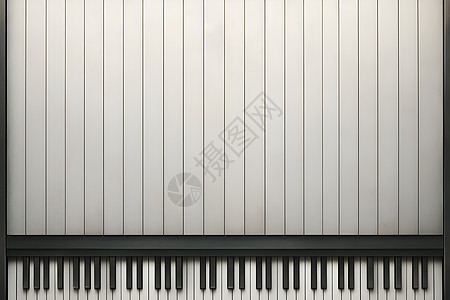 钢琴的黑白键图片