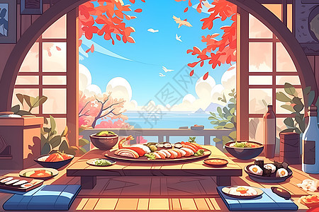 寿司餐厅图片