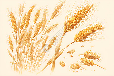 成熟的谷物小麦图片