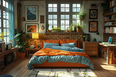 温馨阁楼卧室图片