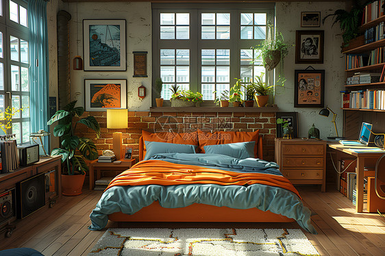 温馨阁楼卧室图片