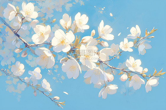 樱花盛开的婉约之美图片