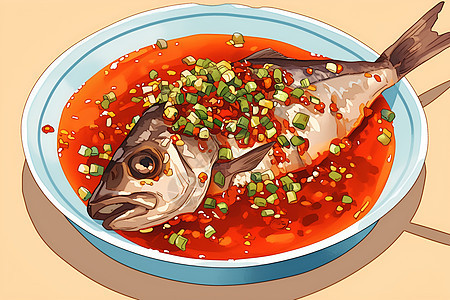 香辣鱼的视觉盛宴图片