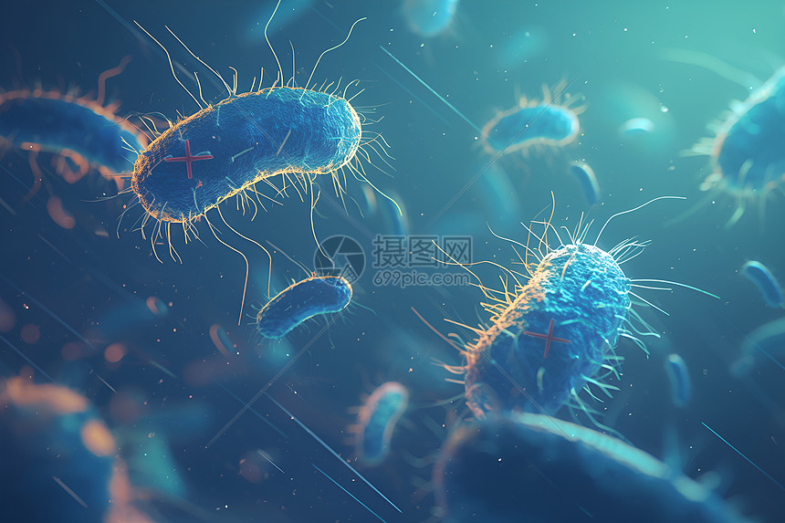 微观世界中的细菌之美图片