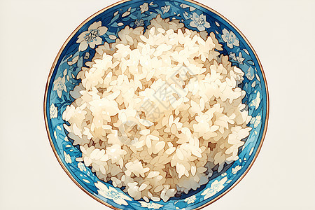 营养健康的米饭图片