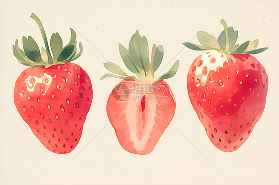 草莓三重奏图片