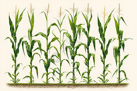 玉米的成长图片
