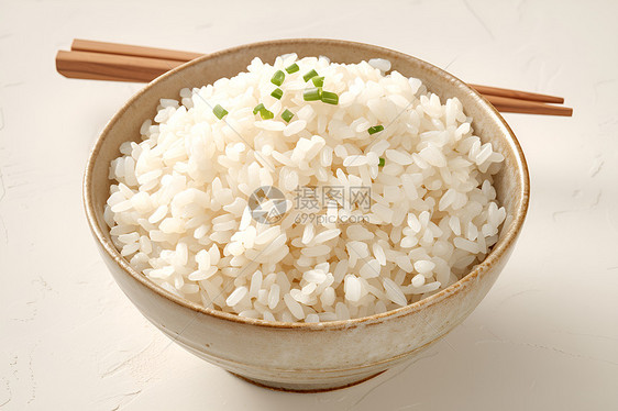 白色米饭图片