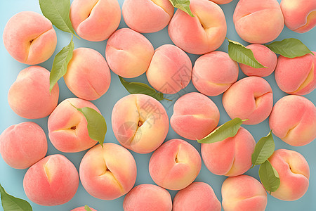 熟透的桃子图片