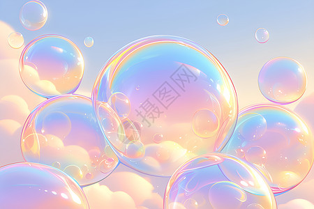 泡泡中的奇幻世界图片