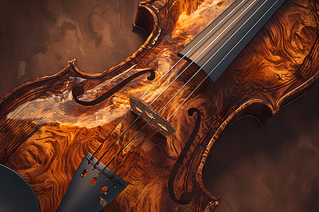 精致的小提琴图片