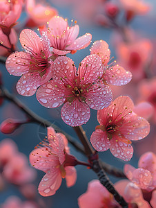 美丽的樱花绽放图片