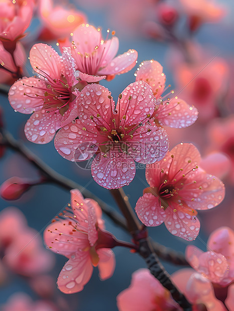 美丽的樱花绽放图片