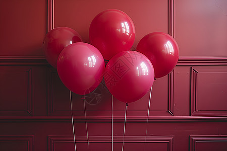 鲜艳的充气气球图片