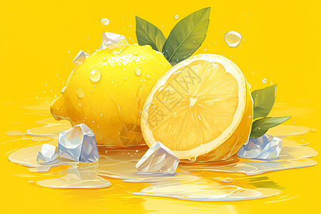 可口的柠檬果实图片