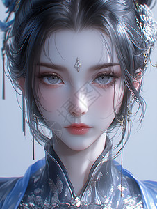 美丽的古风少女图片