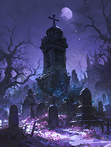 墓地幻境图片