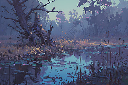 湿地的神秘世界图片