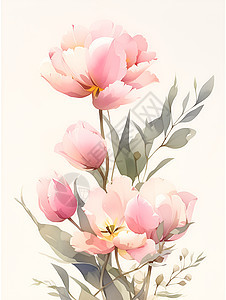 粉色的花卉图片