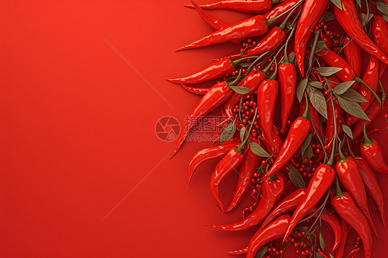 红色的辣椒图片