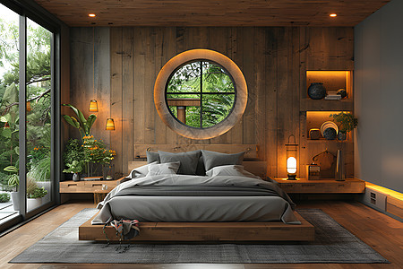 现代卧室设计高清图片