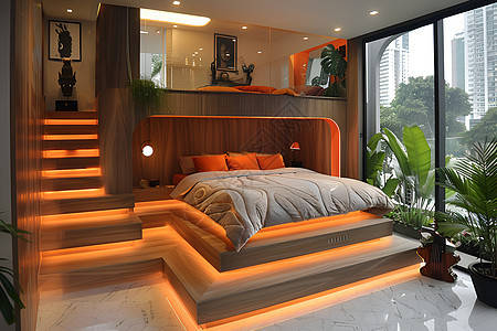 现代卧室家居设计图片