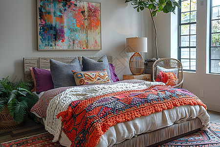 美式乡村风格的卧室图片